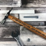 Dad Birthday Gift Personalised Hammer Gift For Daughter Son