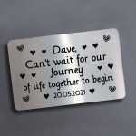 Personalised Our Love Journey Anniversary Gifts For Him Her