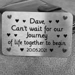 Personalised Our Love Journey Anniversary Gifts For Him Her