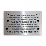 Cute Anniversary Gift Keepsake For Boyfriend Girlfriend Husband 