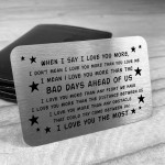 Cute Anniversary Gift Keepsake For Boyfriend Girlfriend Husband 