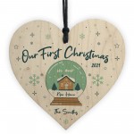 Our First 1st Christmas In Our New Home Bauble Personalised Xmas