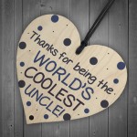 Worlds Coolest Uncle Novelty Christmas Gift For Uncle Birthday