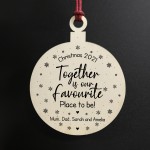 Personalised Together Is Our Favourite Place To Be Engraved