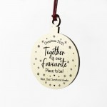 Personalised Together Is Our Favourite Place To Be Engraved