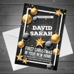 Novelty Christmas In New Home Card Congratulations Personalised 