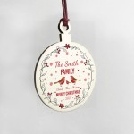 Personalised 1st Christmas Bauble Family Tree Decoration