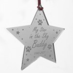 My Star In The Sky Personalised Engraved Star Dog Memorial