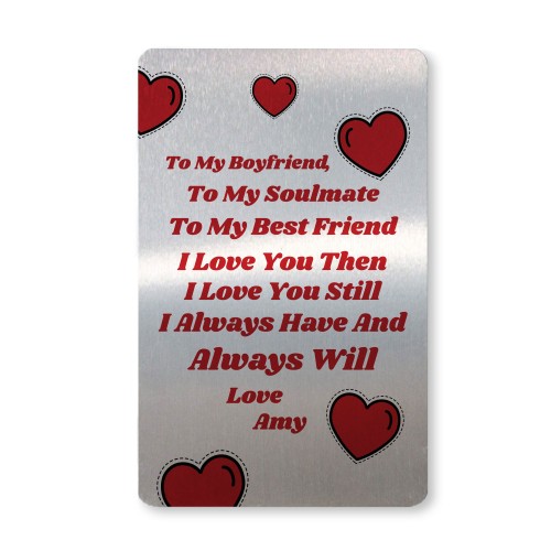 Soulmate Gift Birthday Christmas Valentines Gift For Boyfriend