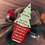 Christmas Gift For Grandma Wood Christmas Tree Thank You Gift