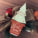 Christmas Gift From Child Wooden Christmas Tree Teacher Xmas