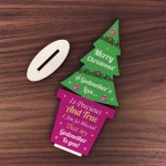 Christmas Godmother Gift Wood Christmas Tree Decoration