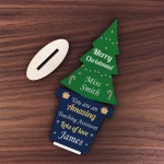 Christmas Gift For Teaching Assistant Wooden Tree Personalised