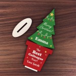 Christmas Gift For Colleague Christmas Tree Personalised