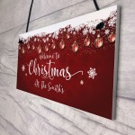 Christmas At The ANY NAME Personalised New Home Couple Gift