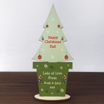 Happy Christmas Gift For Dad From Daughter Son Personalised