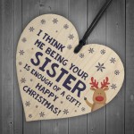 FUNNY Christmas Gift For Brother Heart Rude Gift For Brother