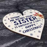 FUNNY Christmas Gift For Brother Heart Rude Gift For Brother