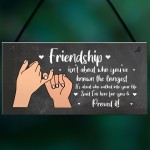 Friendship Plaque Gift For Best Friend Women Birthday Christmas