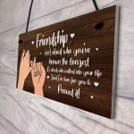 Friendship Sign Gift For Best Friend Women Birthday Christmas