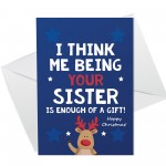 Funny Christmas Card For Brother From Sister Rude Card For Him