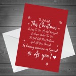 Christmas Card For Partner Boyfriend Girlfriend Husband Wife 