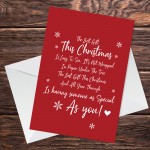 Christmas Card For Partner Boyfriend Girlfriend Husband Wife 