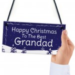 Grandad Gift Christmas Sign Christmas Gift From Grandchildren