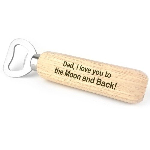 Special Dad Gift For Christmas Bottle Opener Thank You Dad Gift