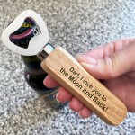 Special Dad Gift For Christmas Bottle Opener Thank You Dad Gift