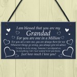 Christmas Gift For Grandad Hanging Sign Grandparent Gift