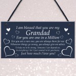 Christmas Gift For Grandad Hanging Sign Grandparent Gift