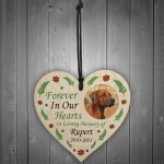 Memorial Christmas Decoration Photo Personalised Dog Memorial