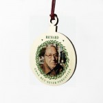 Personalised Photo Memorial Gift Wooden Tree Decoration