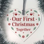 First Christmas Together Bauble Girlfriend Boyfriend Gift