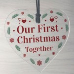 First Christmas Together Bauble Girlfriend Boyfriend Gift