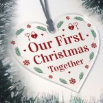 First Christmas Together Bauble Girlfriend Boyfriend Gift