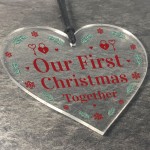 First Christmas Together Bauble Girlfriend Boyfriend Gift