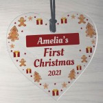 First Christmas Bauble Any Name Personalised Daughter Son Gift