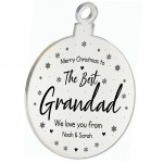 Christmas Gift For Grandad Personalised Thank You Novelty Gift