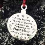 Special Christmas Gift For Mum Engraved Bauble Gift