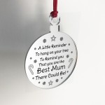 Special Christmas Gift For Mum Engraved Bauble Gift