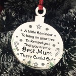 Special Christmas Gift For Mum Engraved Bauble Gift