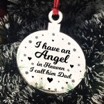 Beautiful Dad Memorial Christmas Tree Decoration Rememberance