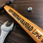 Personalised Grandad Christmas Novelty Gift Engraved Hammer Gift