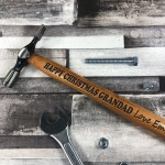 Personalised Grandad Christmas Novelty Gift Engraved Hammer Gift