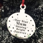 Rememberance Christmas Tree Bauble Beautiful Mum Memorial Gift