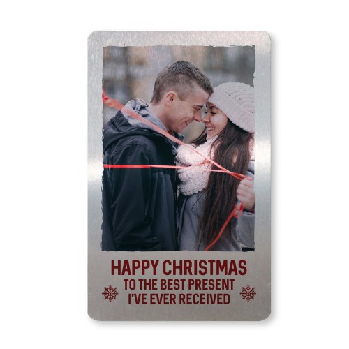 Special Christmas Gift For Boyfriend Husband Personalised Card