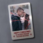 Special Christmas Gift For Boyfriend Husband Personalised Card