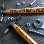 Personalised Best Dad Gift For Christmas Birthday From Daughter